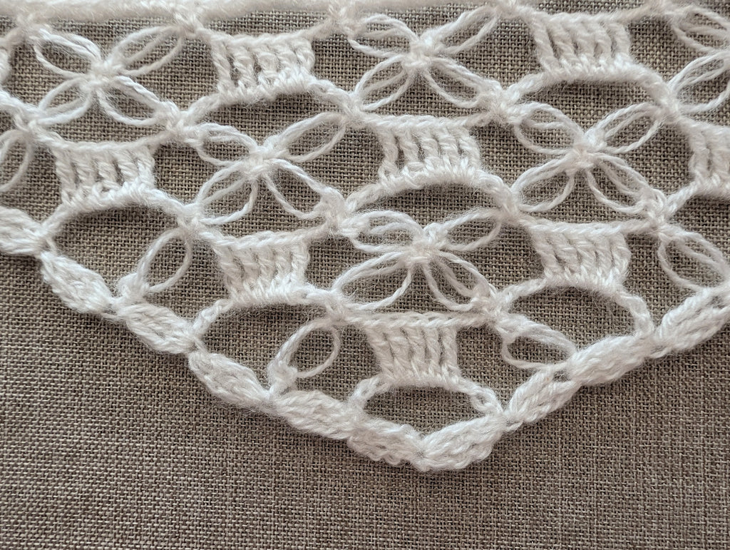 Triangle Crochet Shawl Chart PDF #62