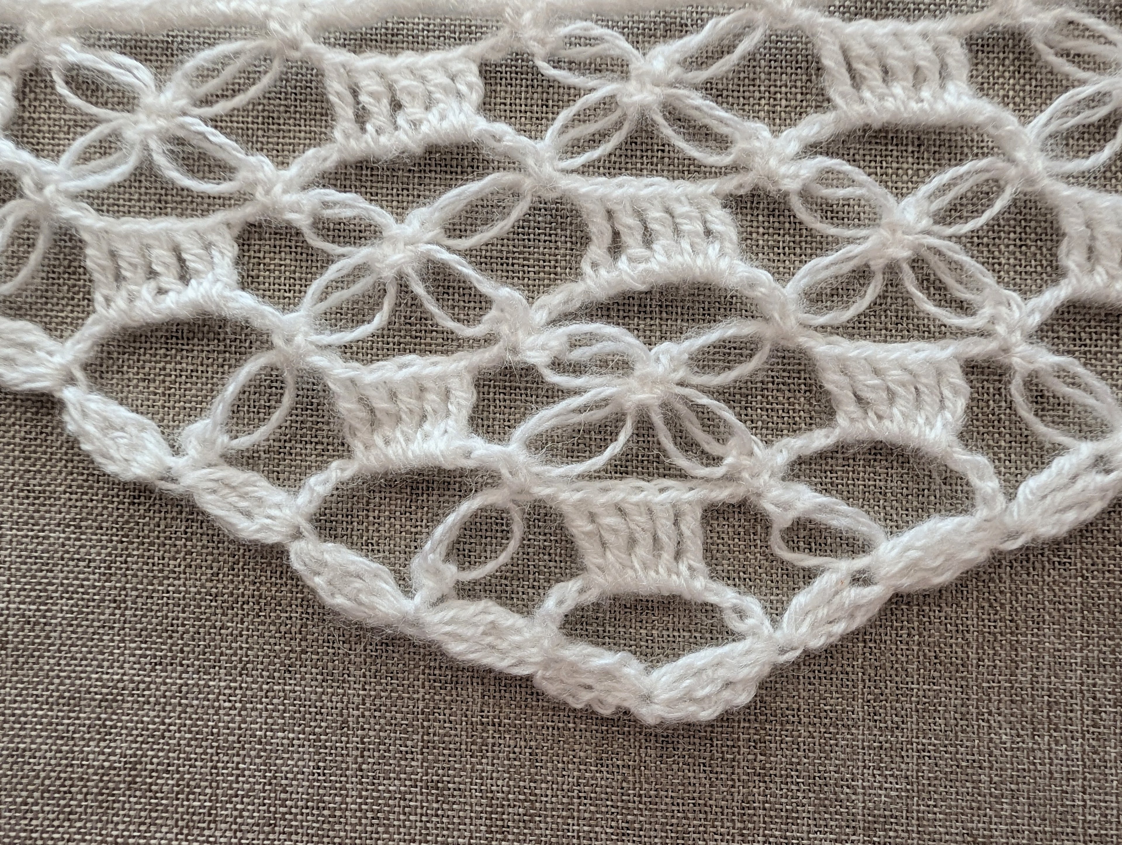 Triangle Crochet Shawl Chart PDF #62