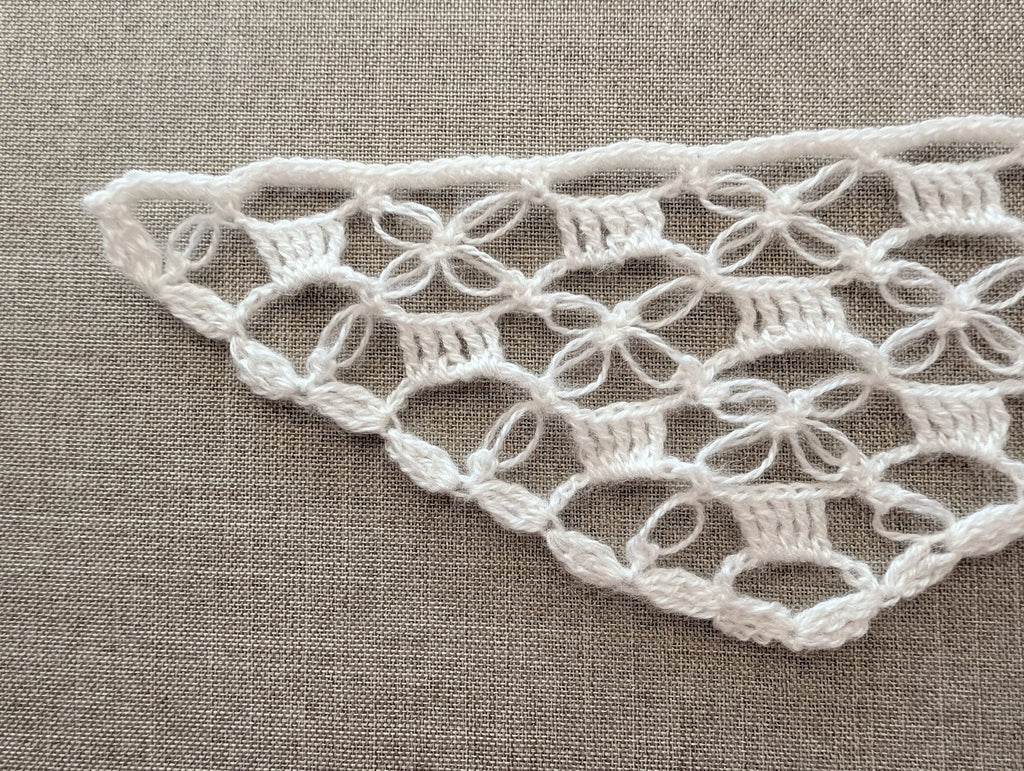 Triangle Crochet Shawl Chart PDF #62