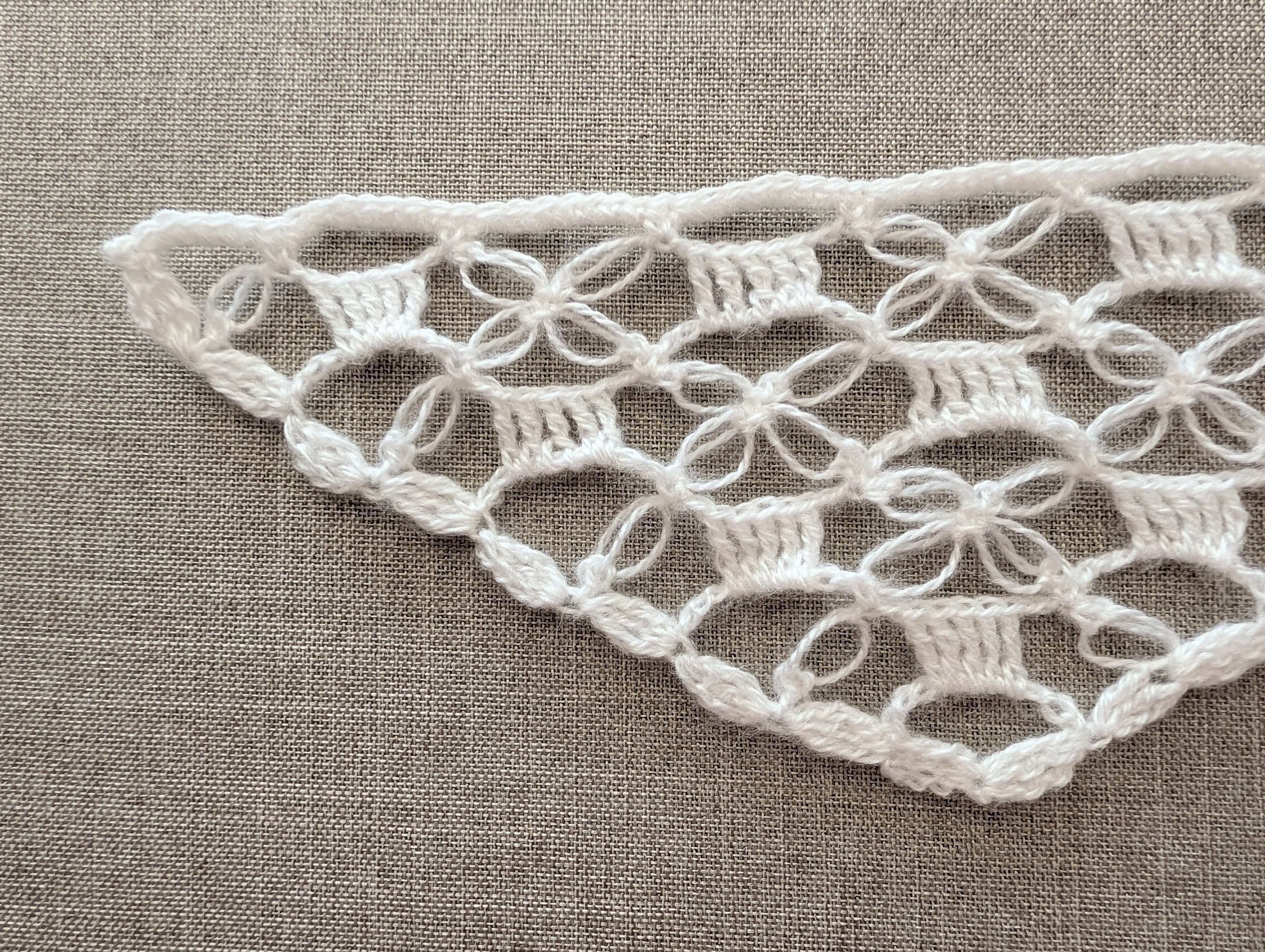 Triangle Crochet Shawl Chart PDF #62