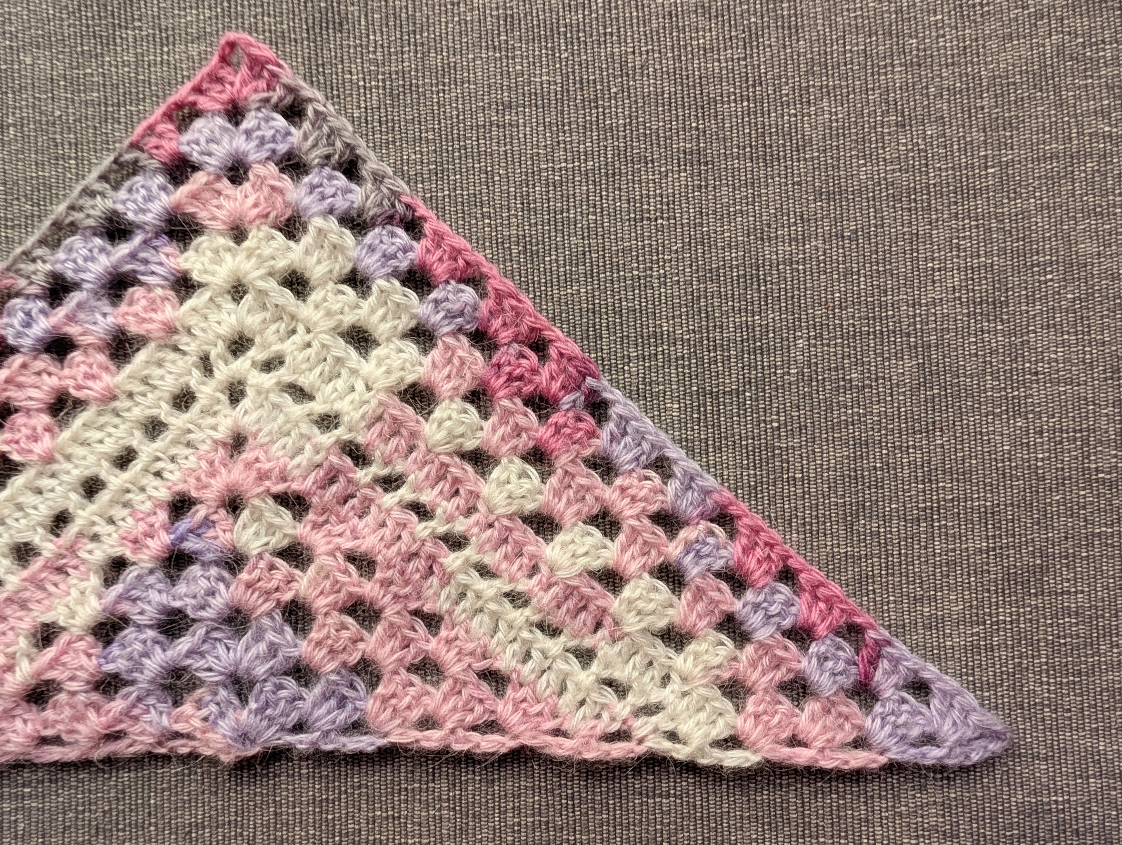 Triangle Crochet Bandana/Shawl Chart PDF #63