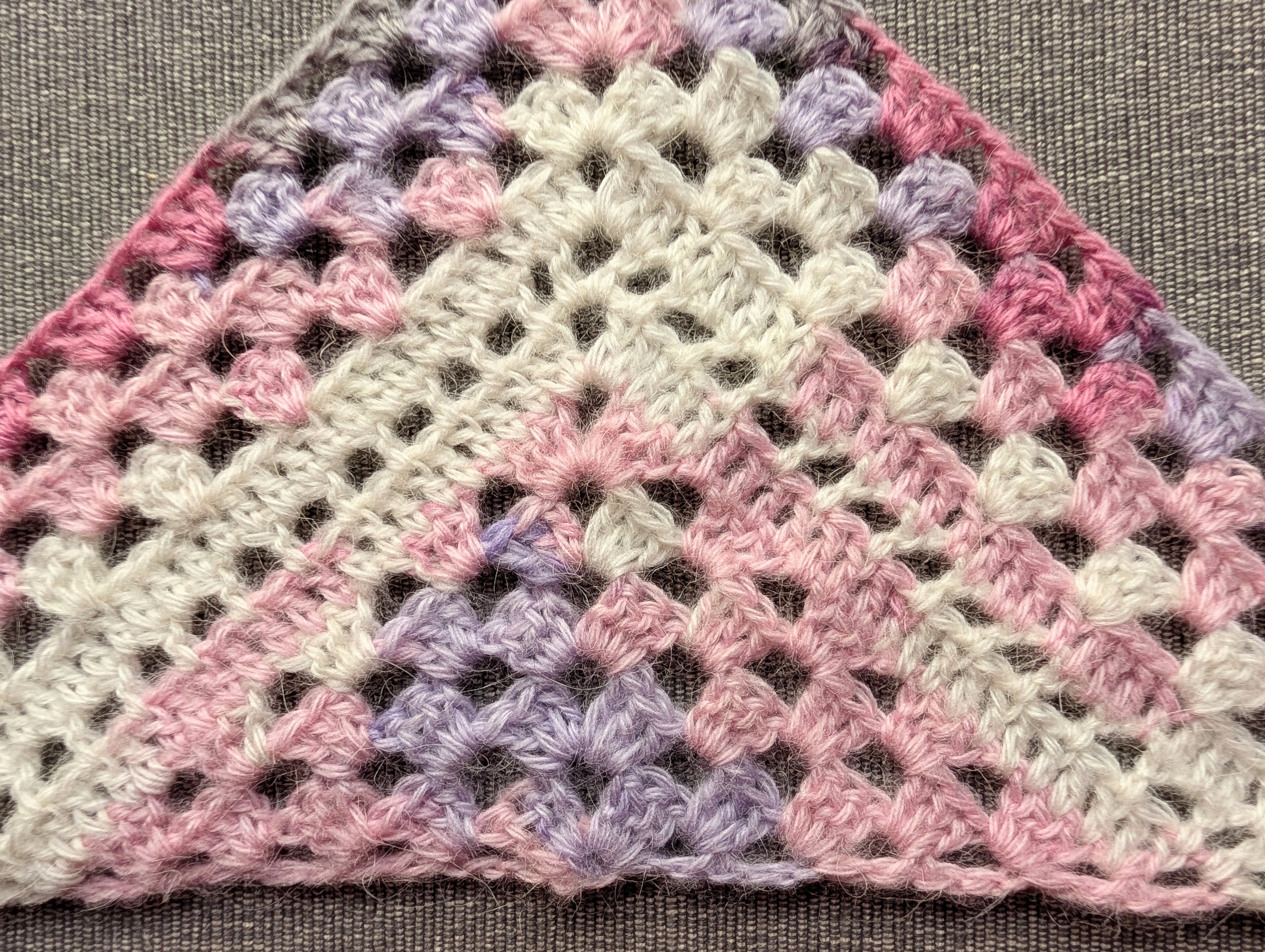 Triangle Crochet Bandana/Shawl Chart PDF #63