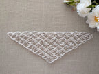 Digital PDF printable crochet pattern cover for Triangle Crochet Bandana Shawl Chart 65.