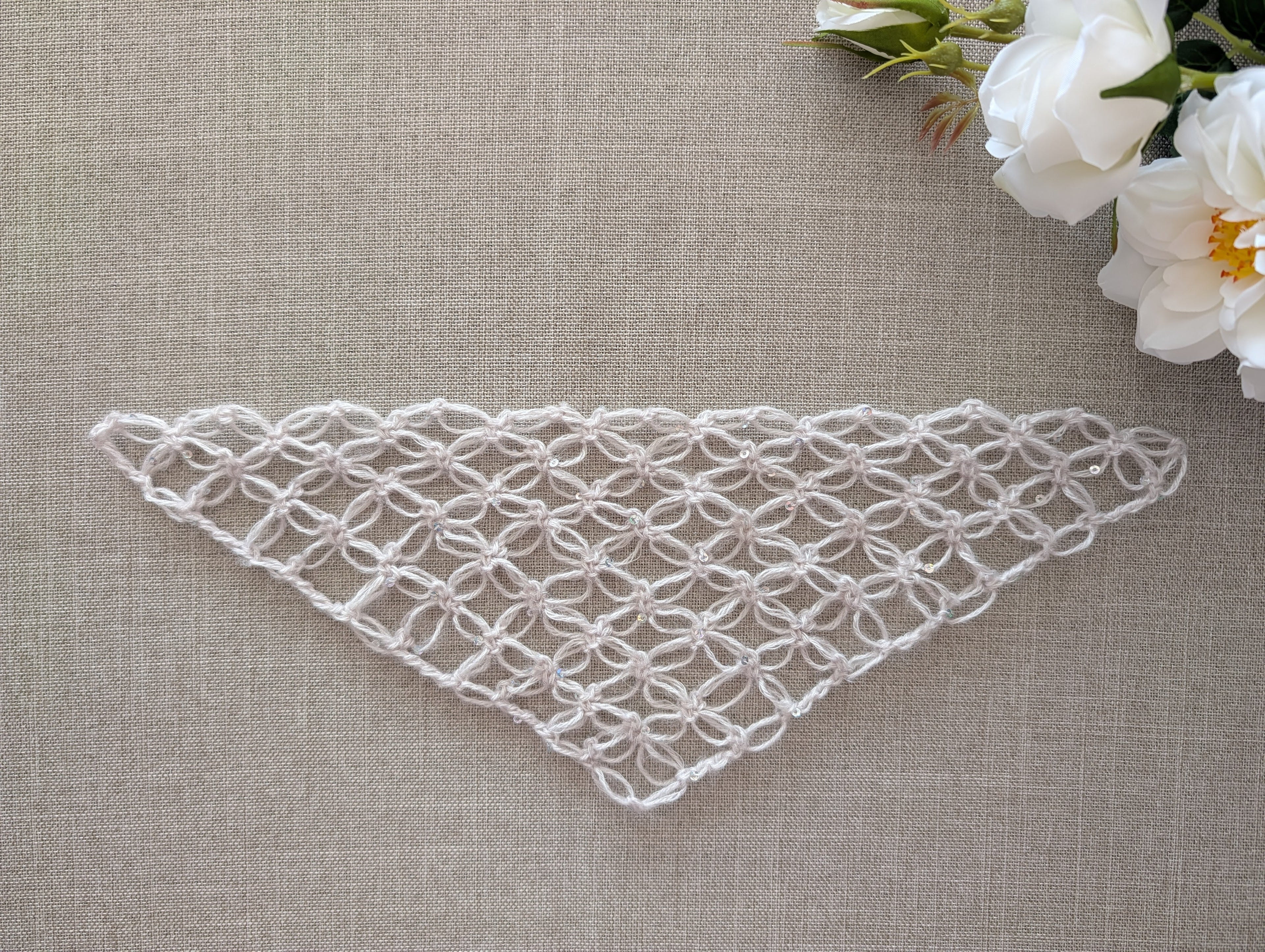 Triangle Crochet Shawl Chart PDF #65