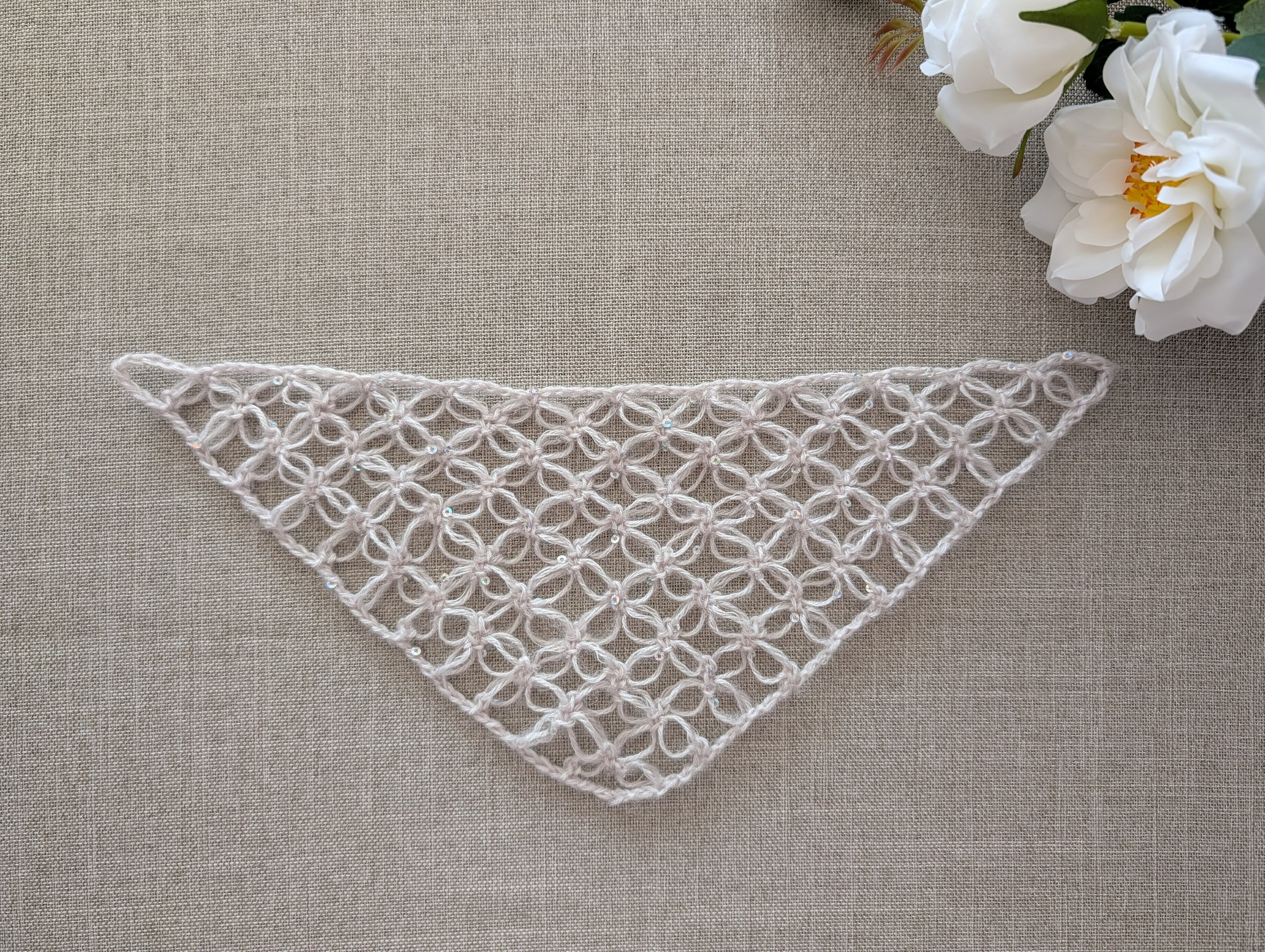 Triangle Crochet Shawl Chart PDF #65