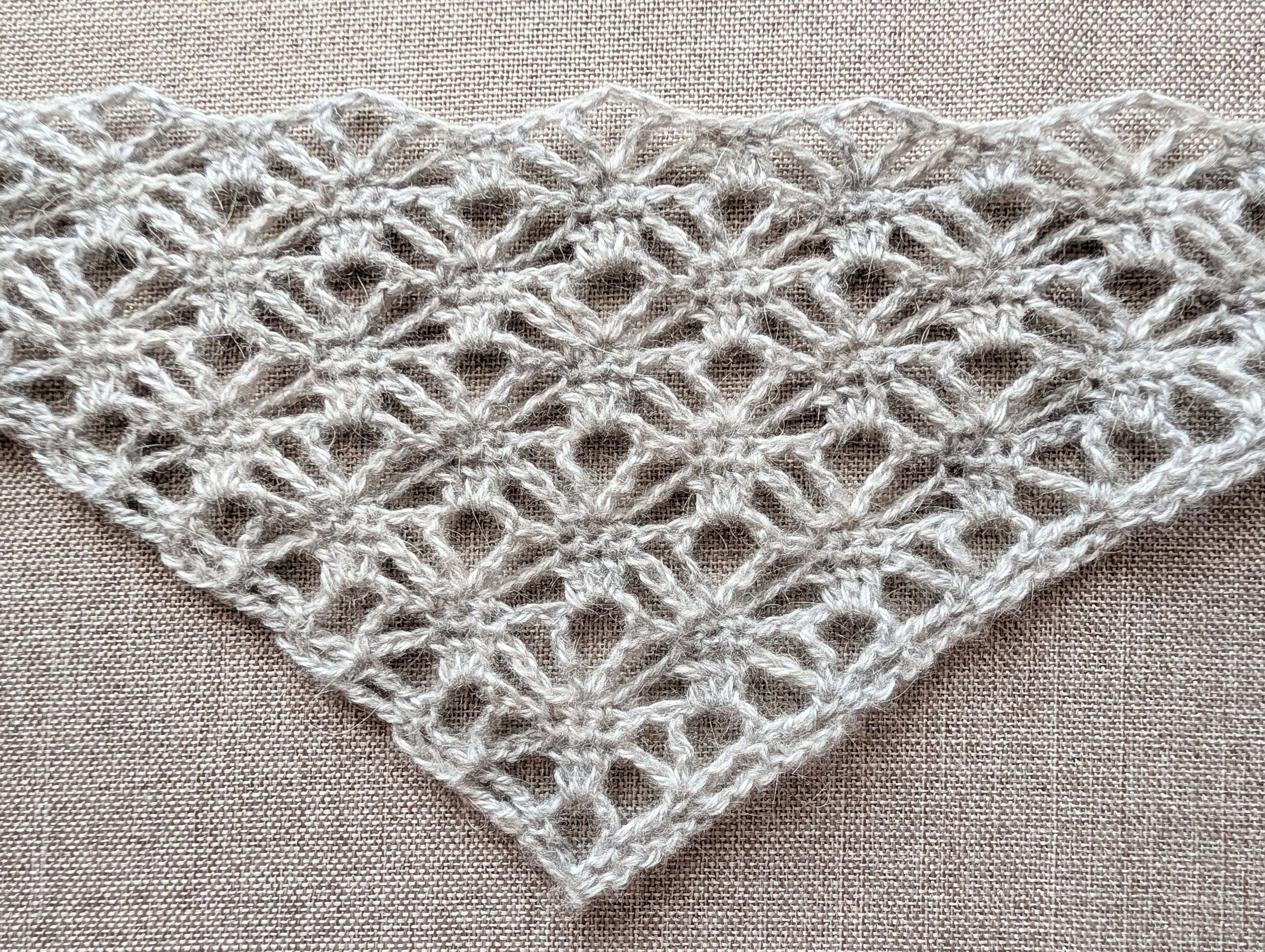 Triangle Crochet Bandana/Shawl Chart PDF #66