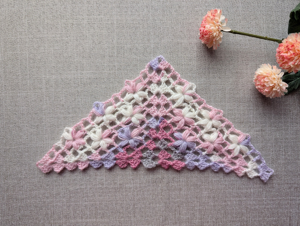 Triangle Crochet Shawl Chart PDF #68
