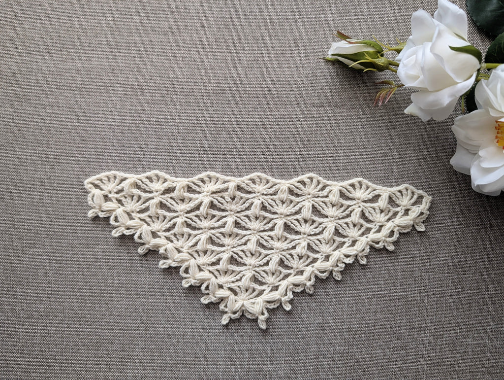 Triangle Crochet Bandana/Shawl Chart PDF #72 + Border