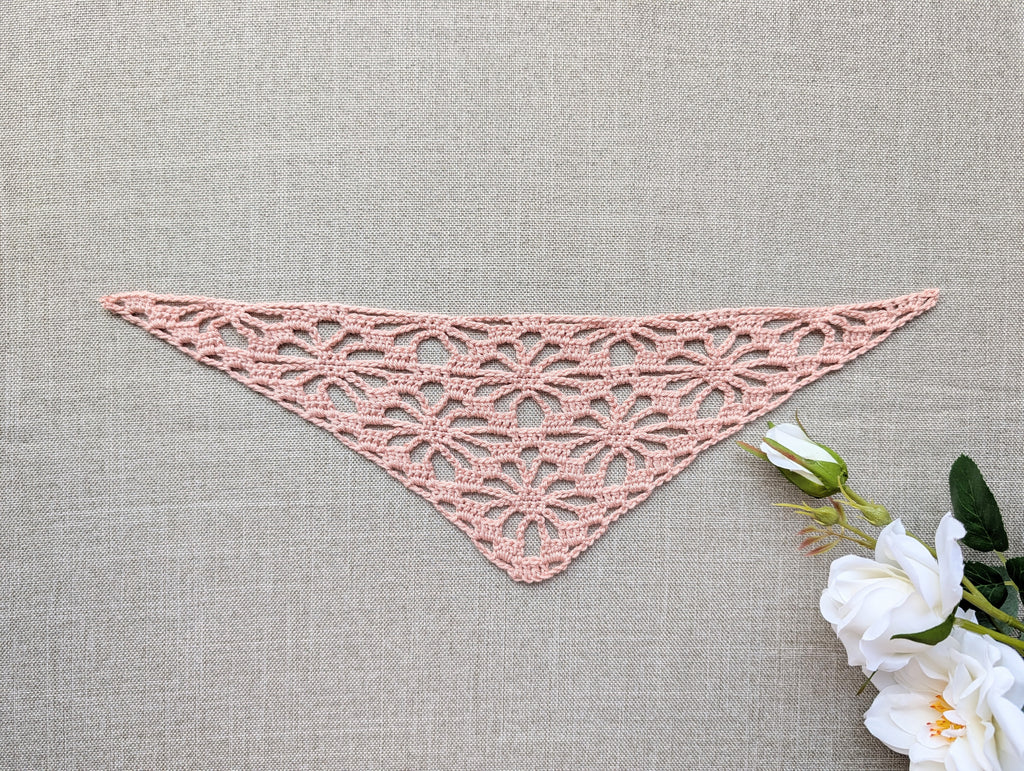 Triangle Crochet Bandana/Shawl Chart PDF #73