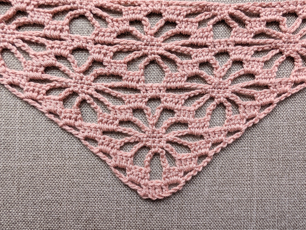 Triangle Crochet Bandana/Shawl Chart PDF #73