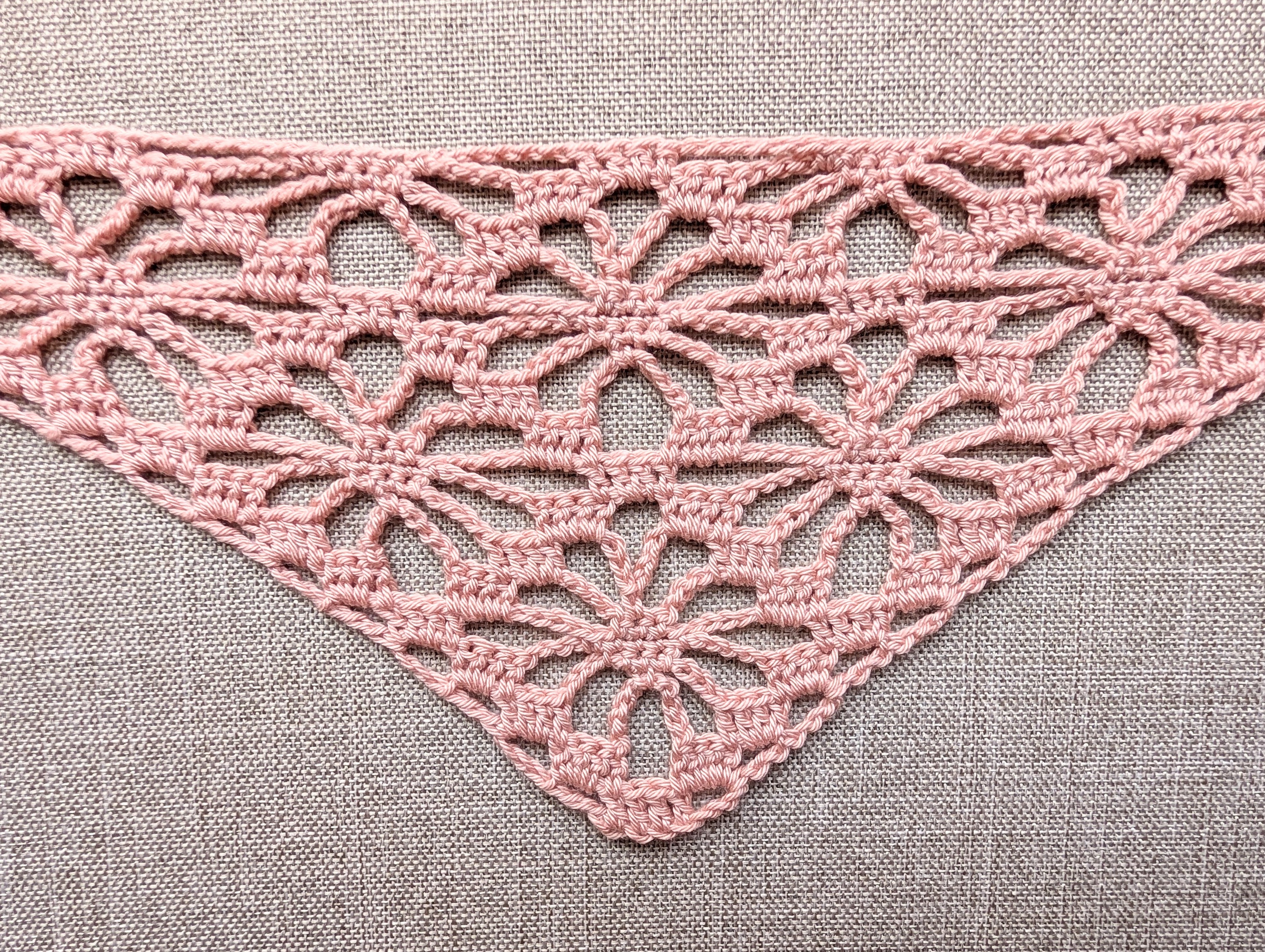 Triangle Crochet Bandana/Shawl Chart PDF #73