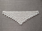 High-contrast visual crochet chart diagram with universal symbols for Bandana Shawl Pattern 75.