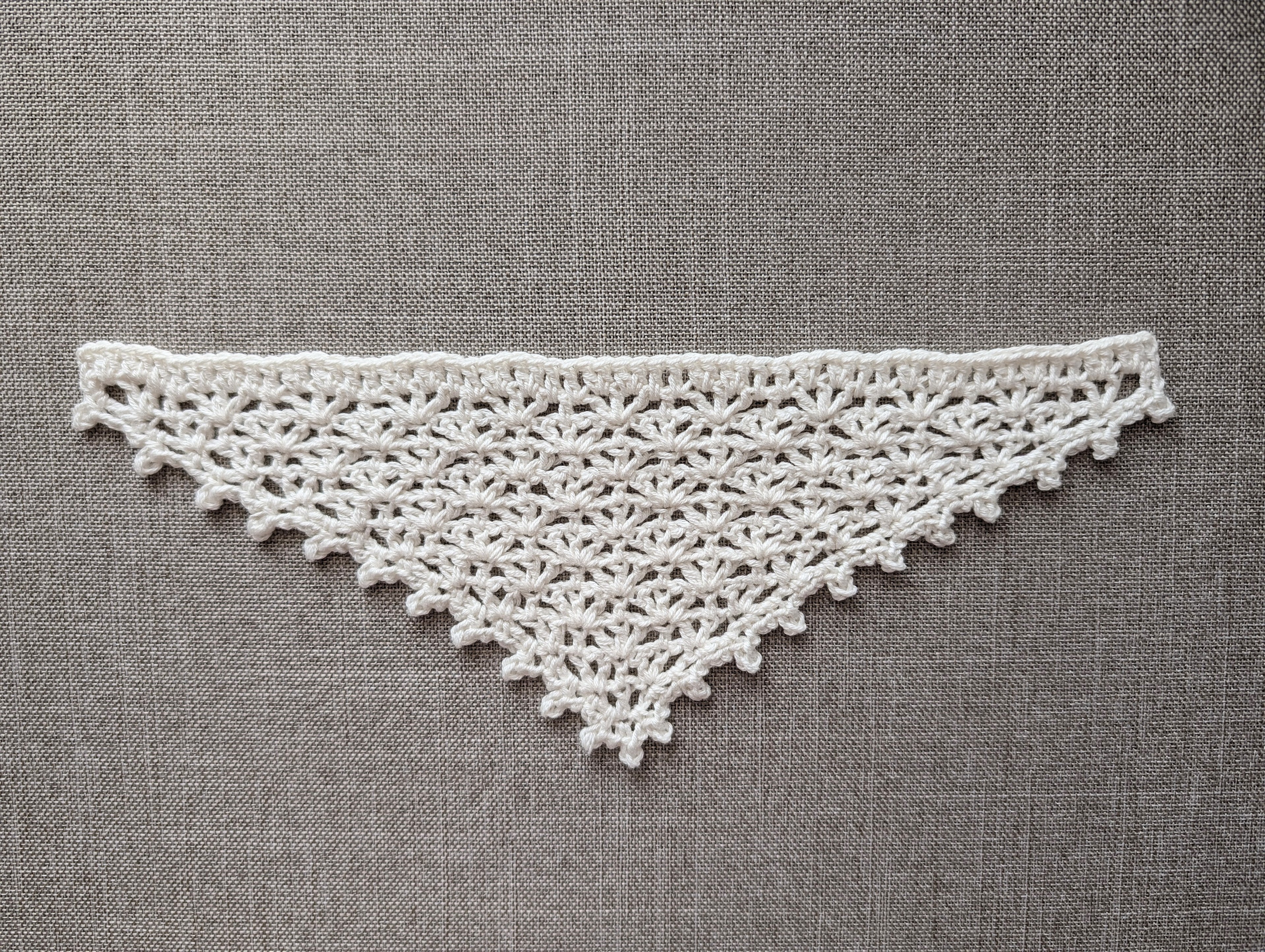 Triangle Crochet Bandana/Shawl/Baktus Chart PDF #75 + Border