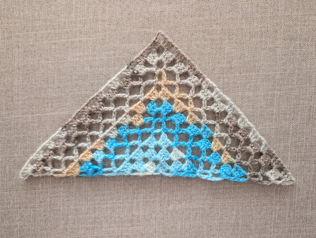 Triangle Crochet Bandana/Shawl/Baktus Chart PDF #76
