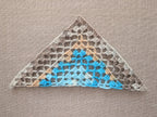 Digital PDF printable crochet pattern cover for Triangle Crochet Bandana Shawl Chart 76.
