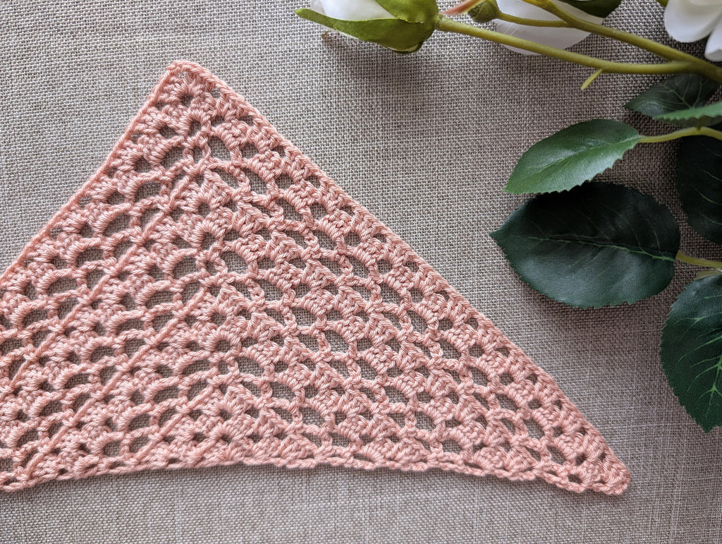 Triangle Crochet Bandana/Shawl/Baktus Chart PDF #76