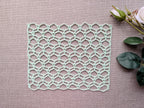 Lace crochet scarf with delicate openwork pattern, Chart 81.