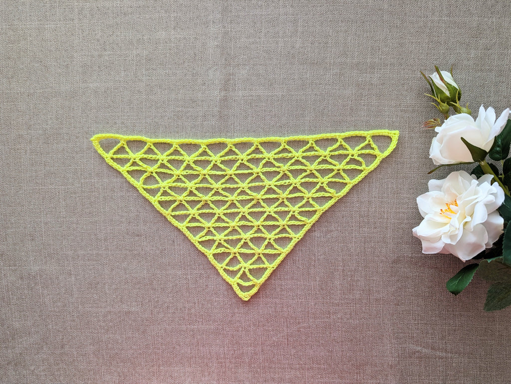 Triangle Crochet Baktus/Shawl Chart PDF #84