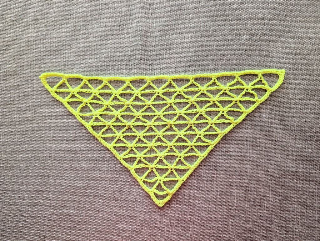 Triangle Crochet Baktus/Shawl Chart PDF #84