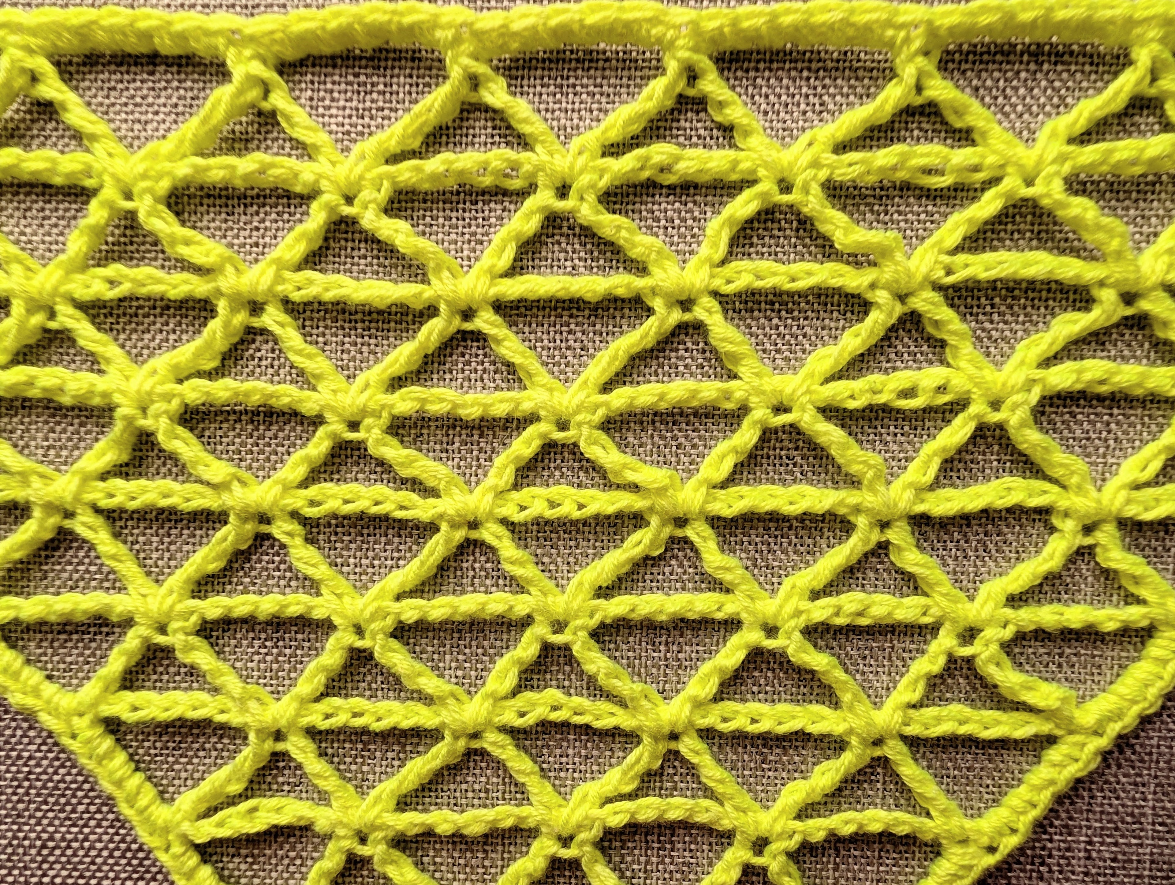 Triangle Crochet Baktus/Shawl Chart PDF #84