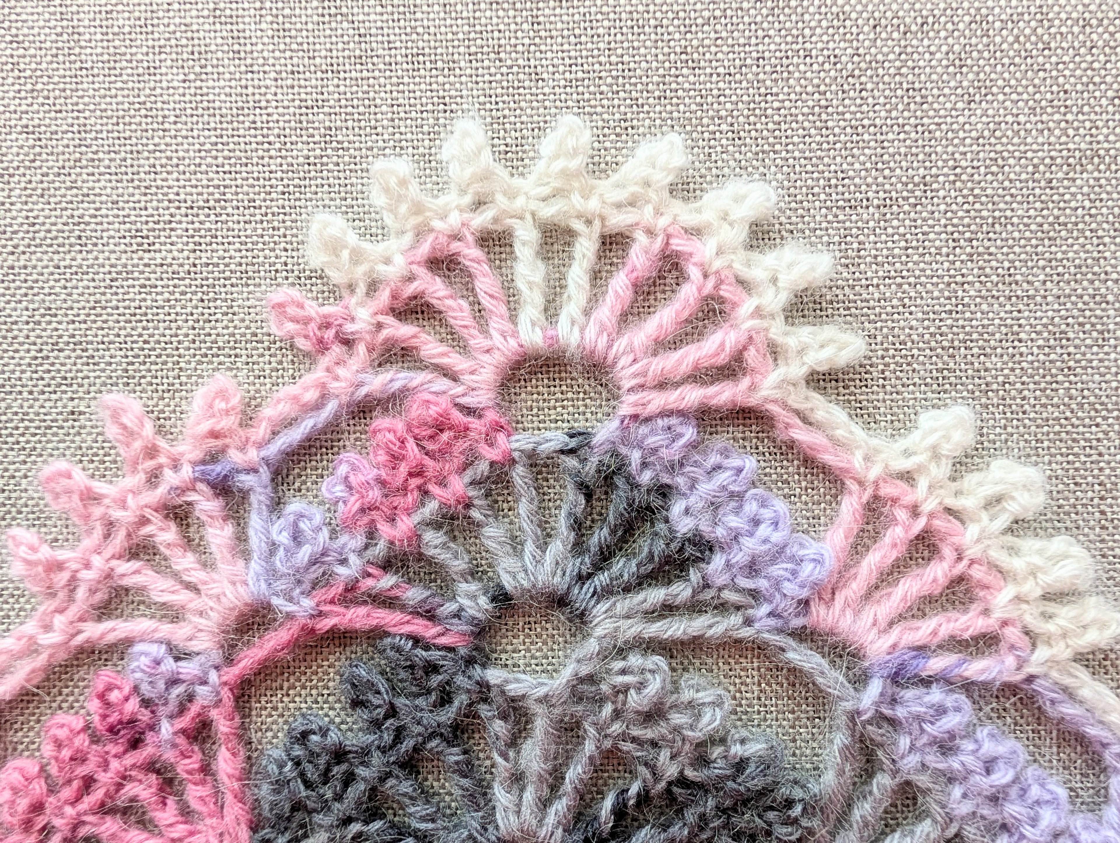 Triangle Crochet Shawl Chart PDF #85