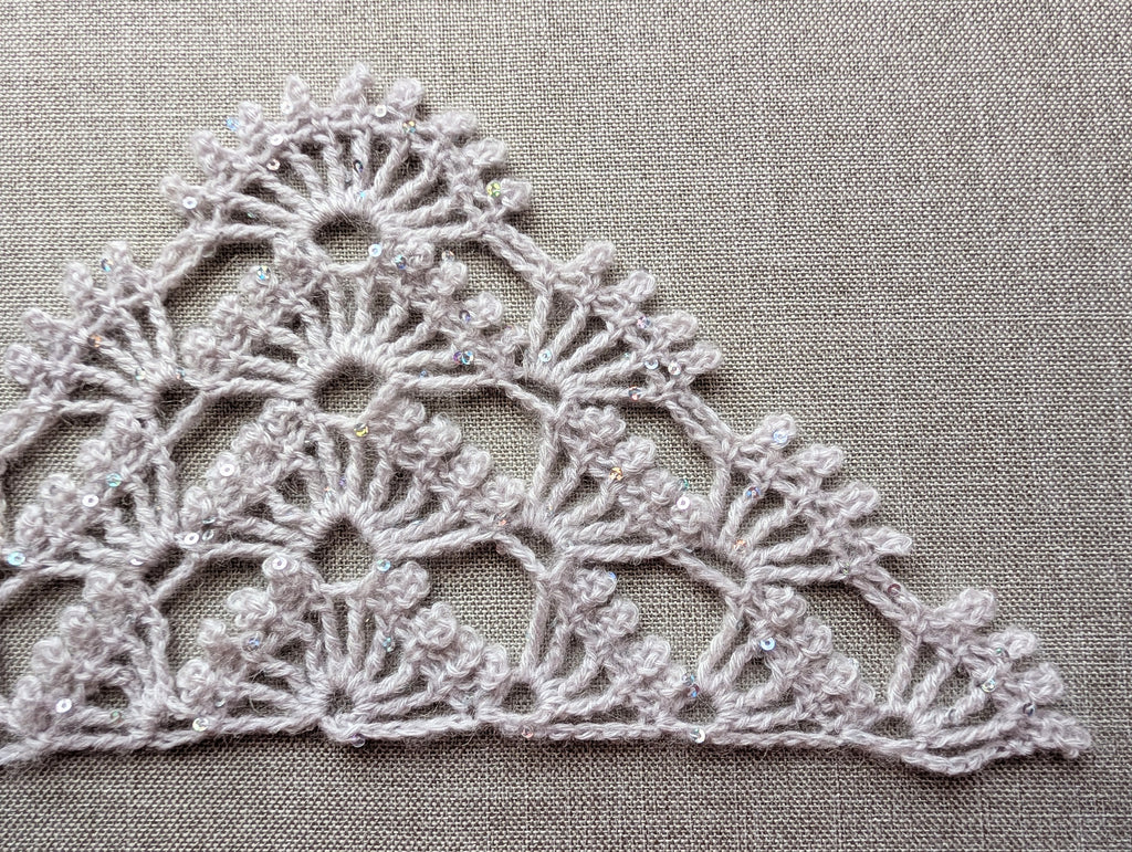 Triangle Crochet Shawl Chart PDF #85
