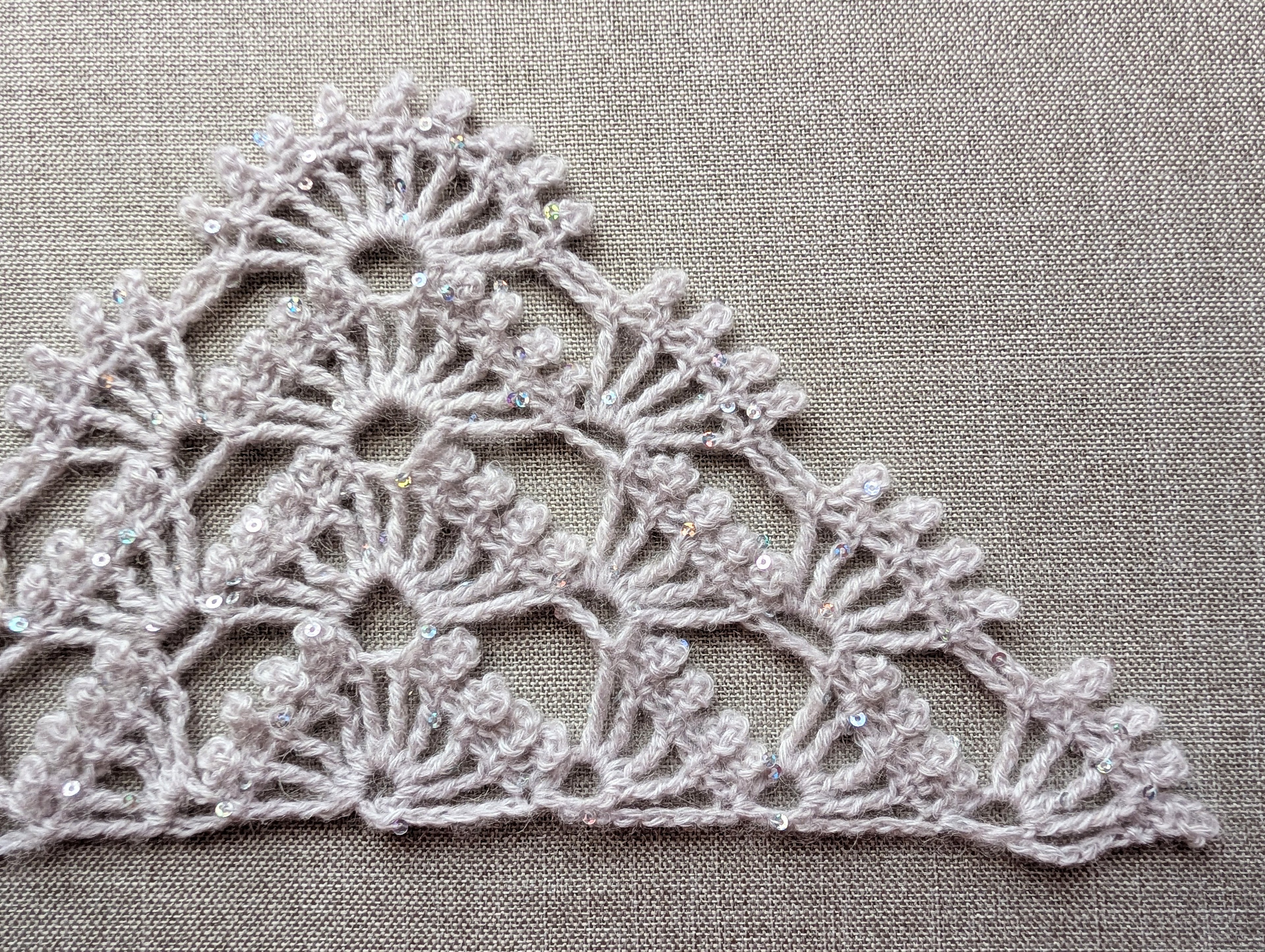 Triangle Crochet Shawl Chart PDF #85