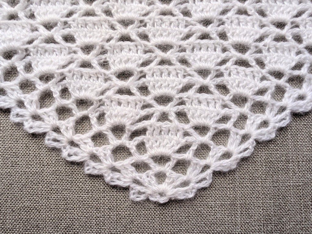 Triangle Crochet Shawl/Baktus Chart PDF #88