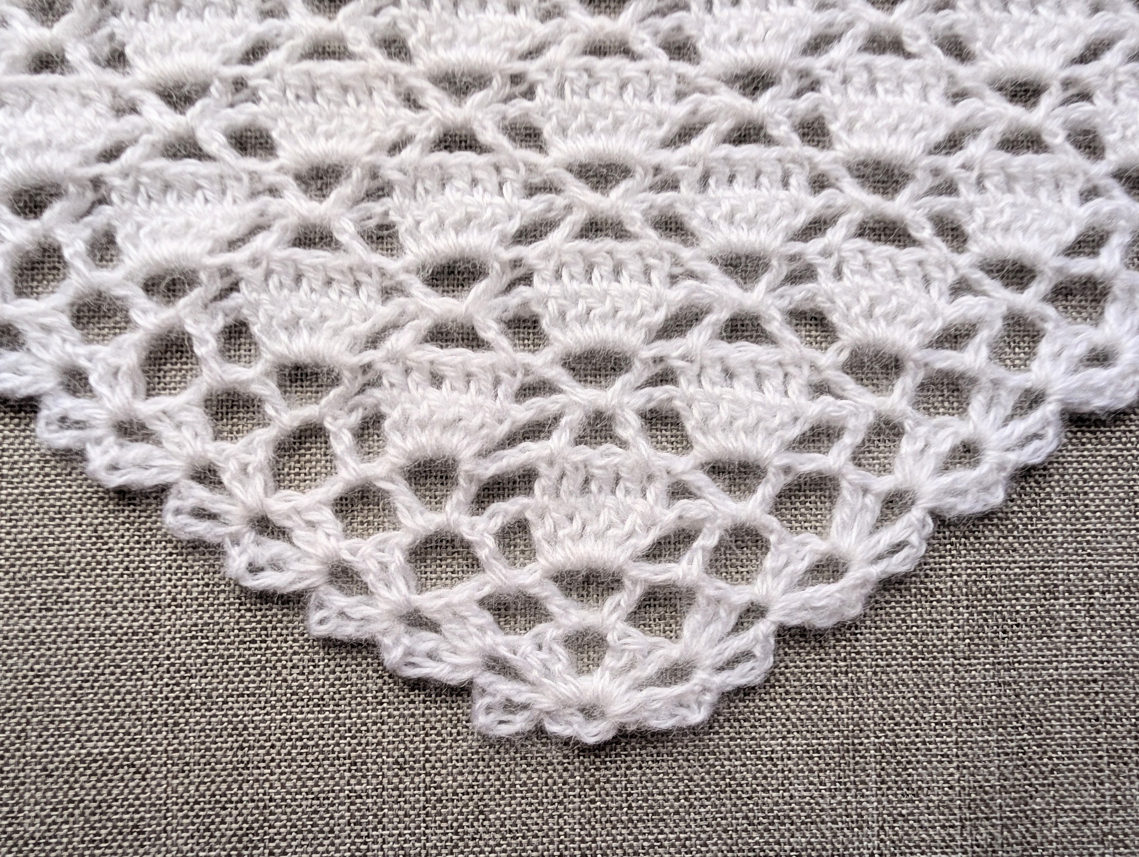 Triangle Crochet Shawl/Baktus Chart PDF #88