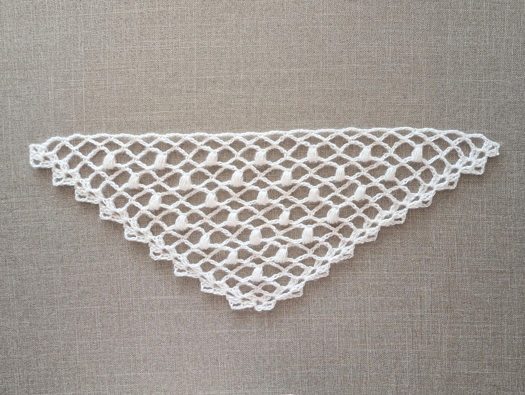 Lace Triangle Crochet Shawl PDF Chart #89