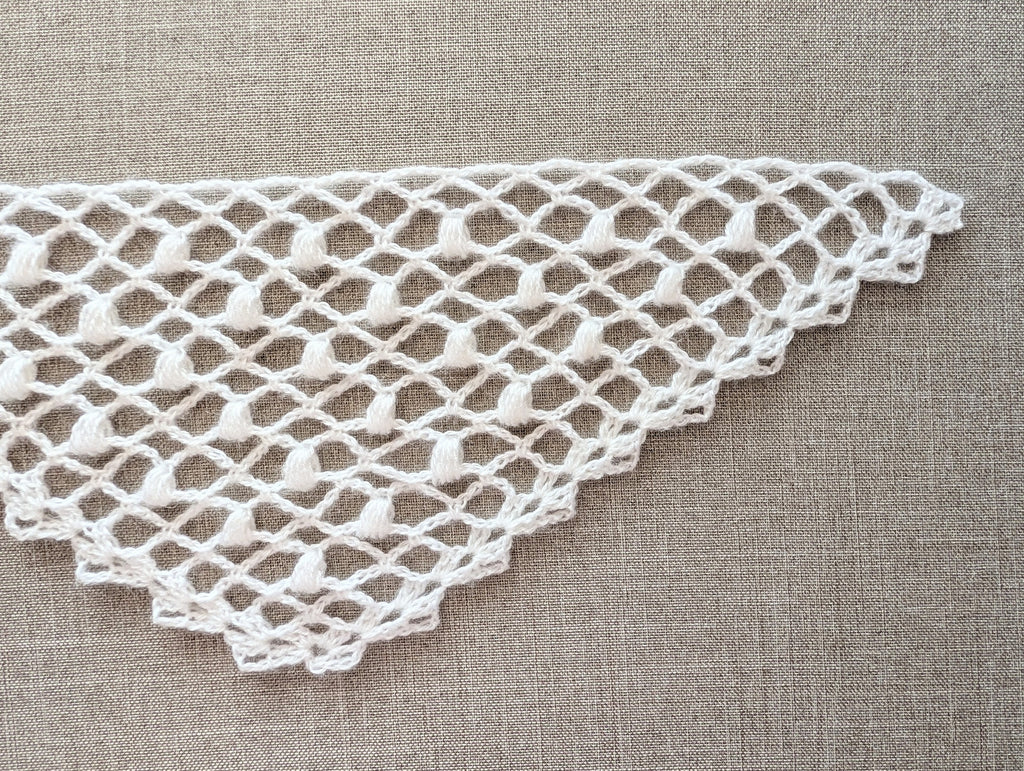Lace Triangle Crochet Shawl PDF Chart #89