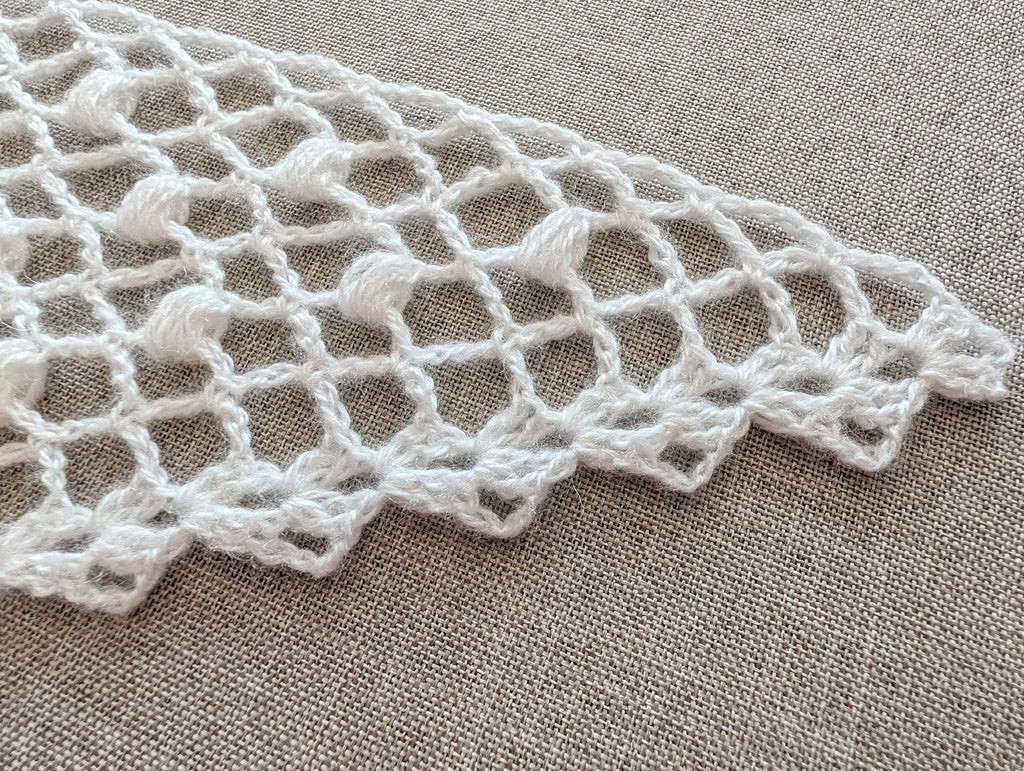 Lace Triangle Crochet Shawl PDF Chart #89