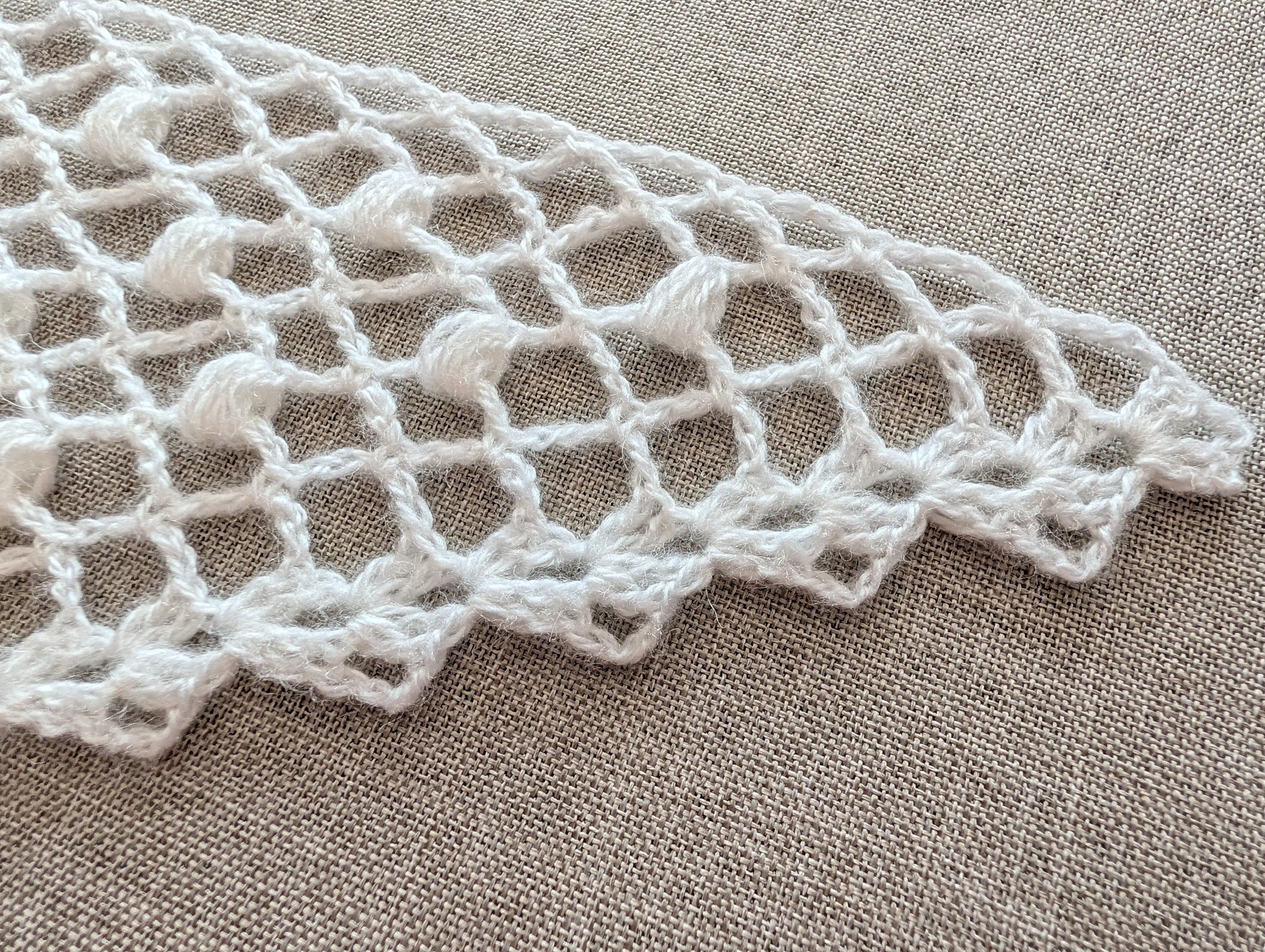Lace Triangle Crochet Shawl PDF Chart #89