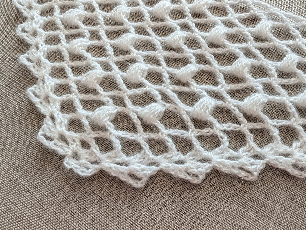 Lace Triangle Crochet Shawl PDF Chart #89