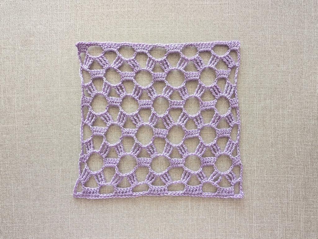 Lace Rectangle Crochet Scarf Wrap PDF Chart #90