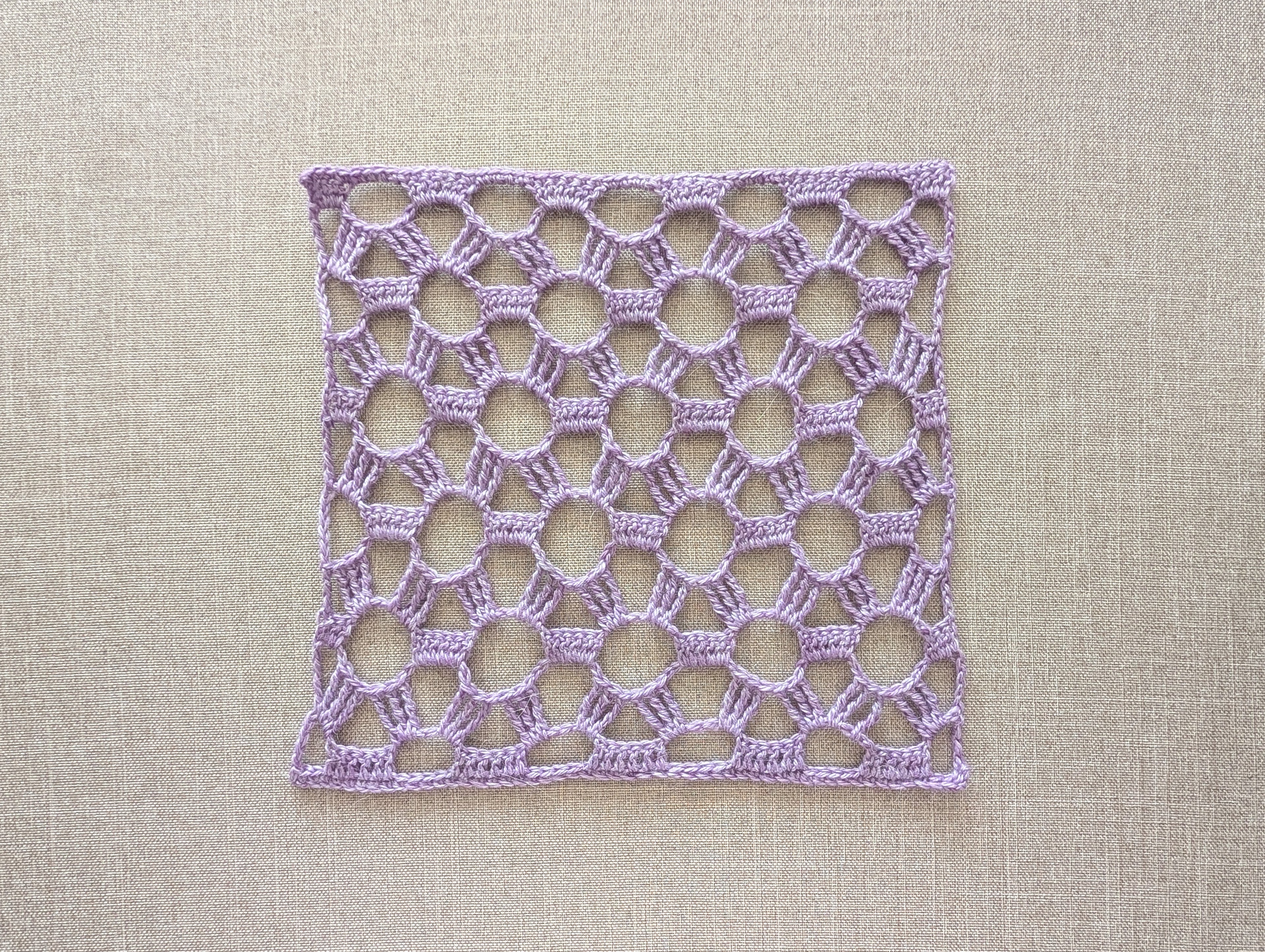 Lace Rectangle Crochet Scarf Wrap PDF Chart #90