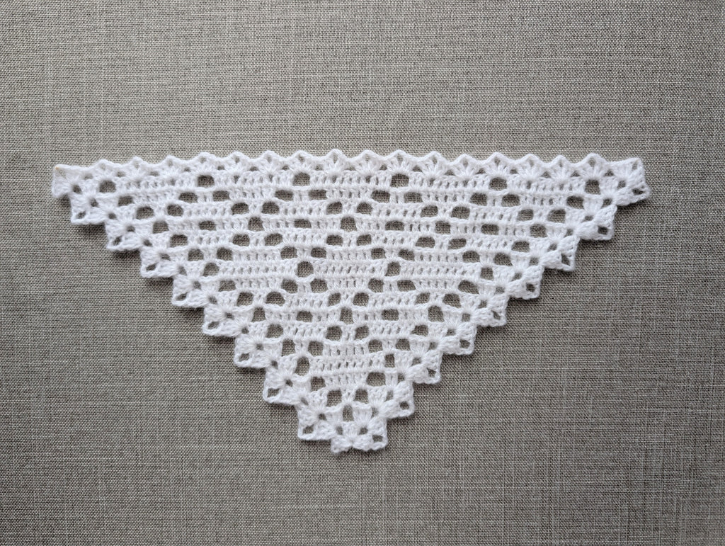 Lace Triangle Crochet Bandana / Shawl PDF Chart #93 + Border