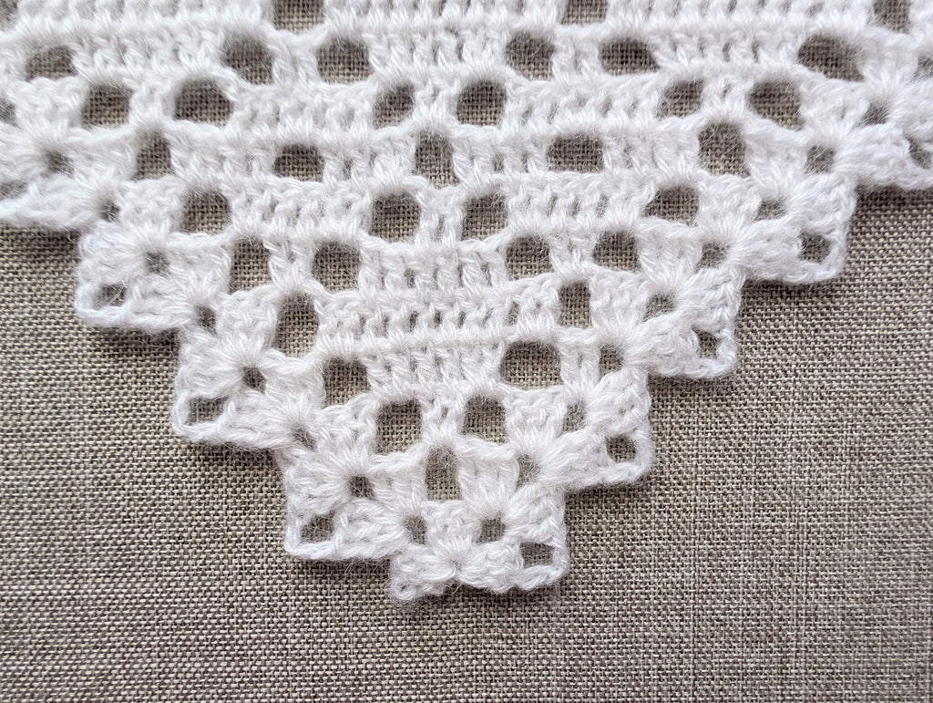 Lace Triangle Crochet Bandana / Shawl PDF Chart #93 + Border