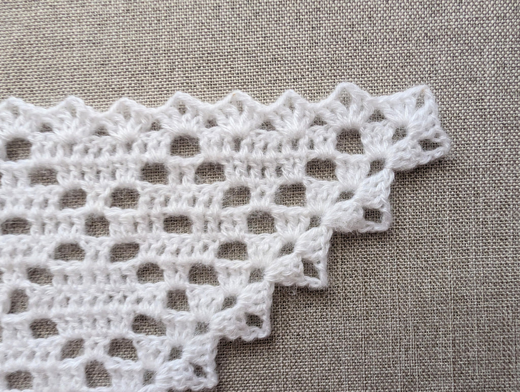 Lace Triangle Crochet Bandana / Shawl PDF Chart #93 + Border