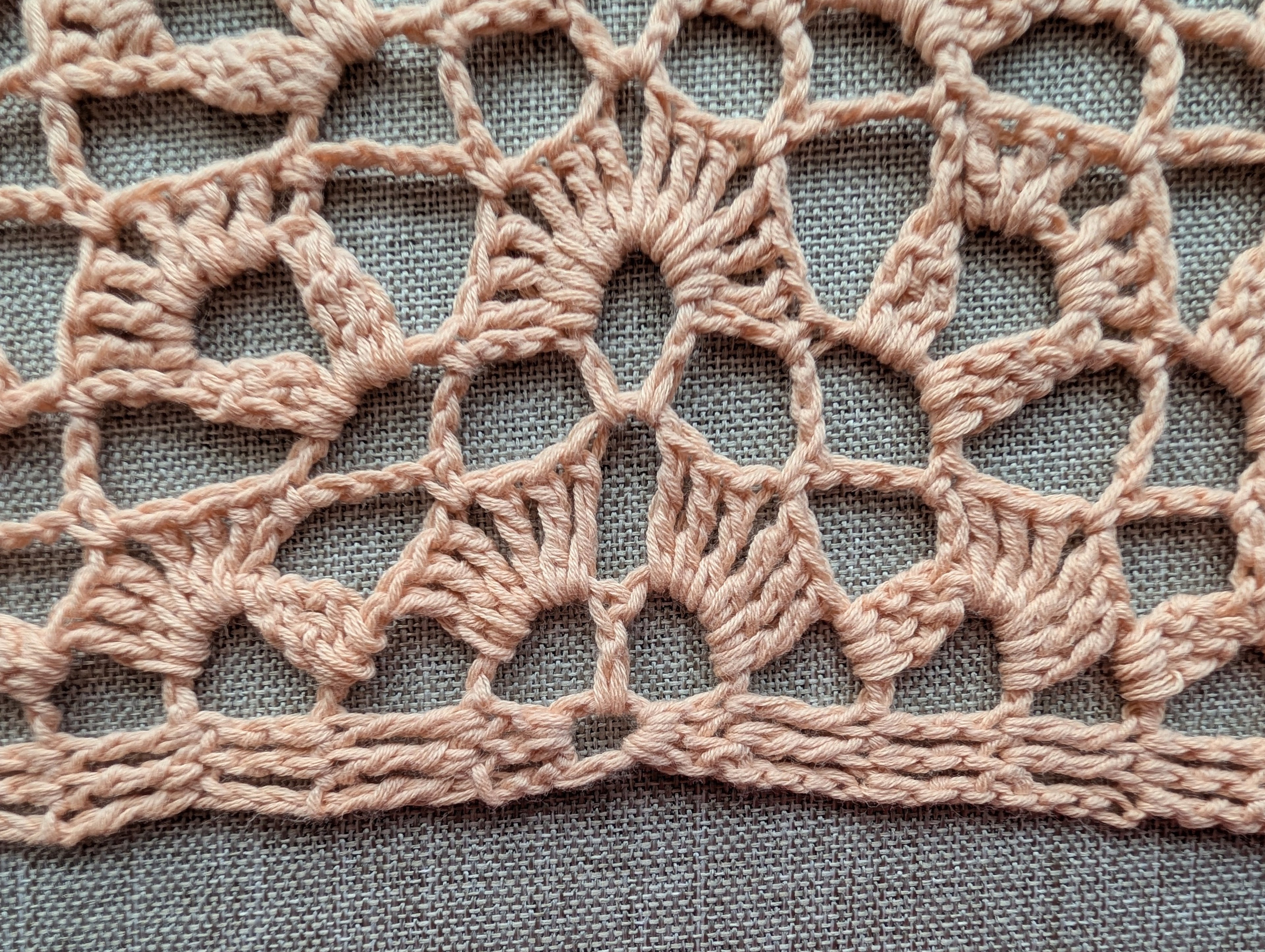 Triangle Shawl Crochet Chart PDF + Border #45