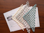 Digital PDF printable crochet pattern cover for Triangle Shawl Bandana Crochet PDF Chart 50.
