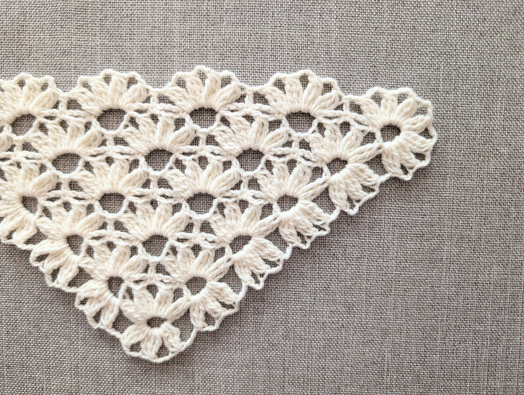 Triangle Crochet Bandana/Shawl Chart PDF #71 + Border