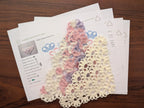 Digital PDF printable crochet pattern cover for Triangle Crochet Bandana Shawl Chart 71.