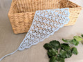 Lace Triangle Crochet Bandana / Shawl PDF Chart #10 + Border