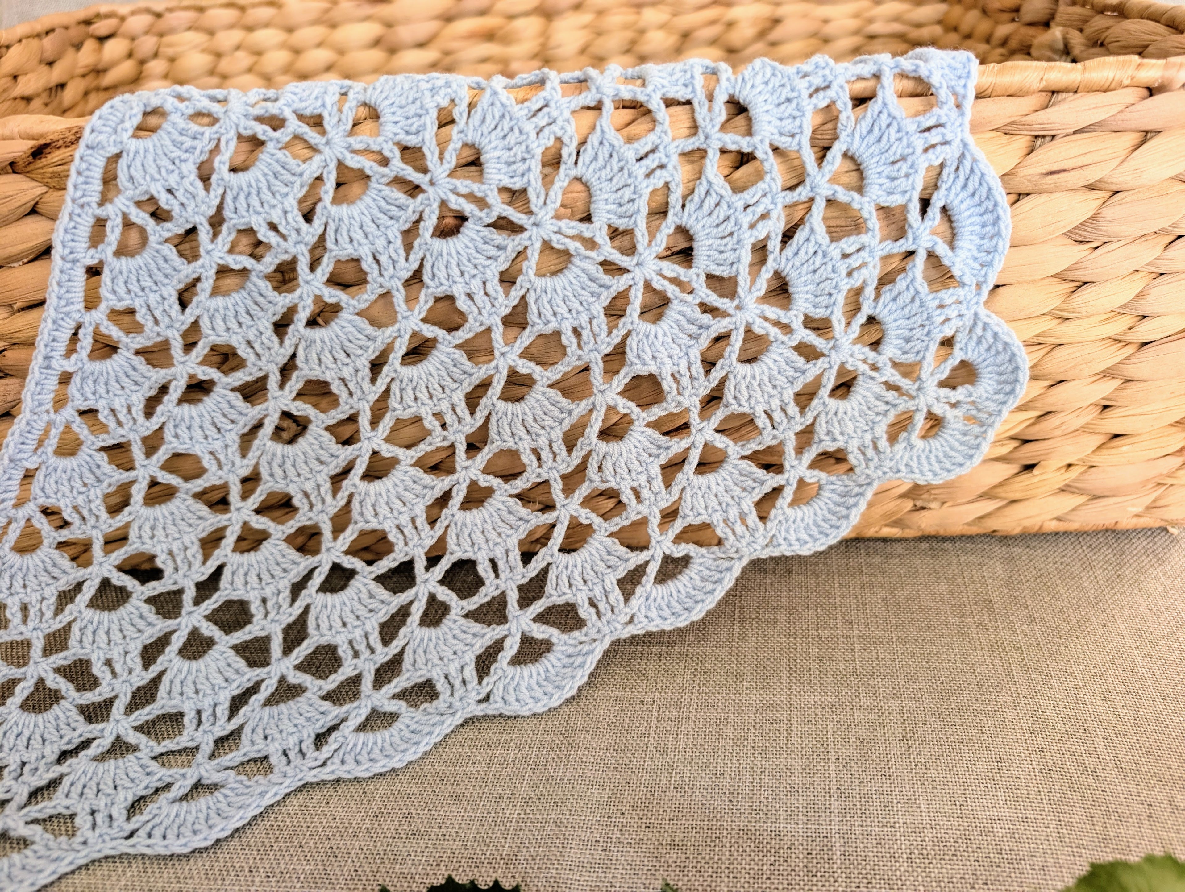 "Whisper" Project 010/25 - Crochet Bandana Pattern (PDF)