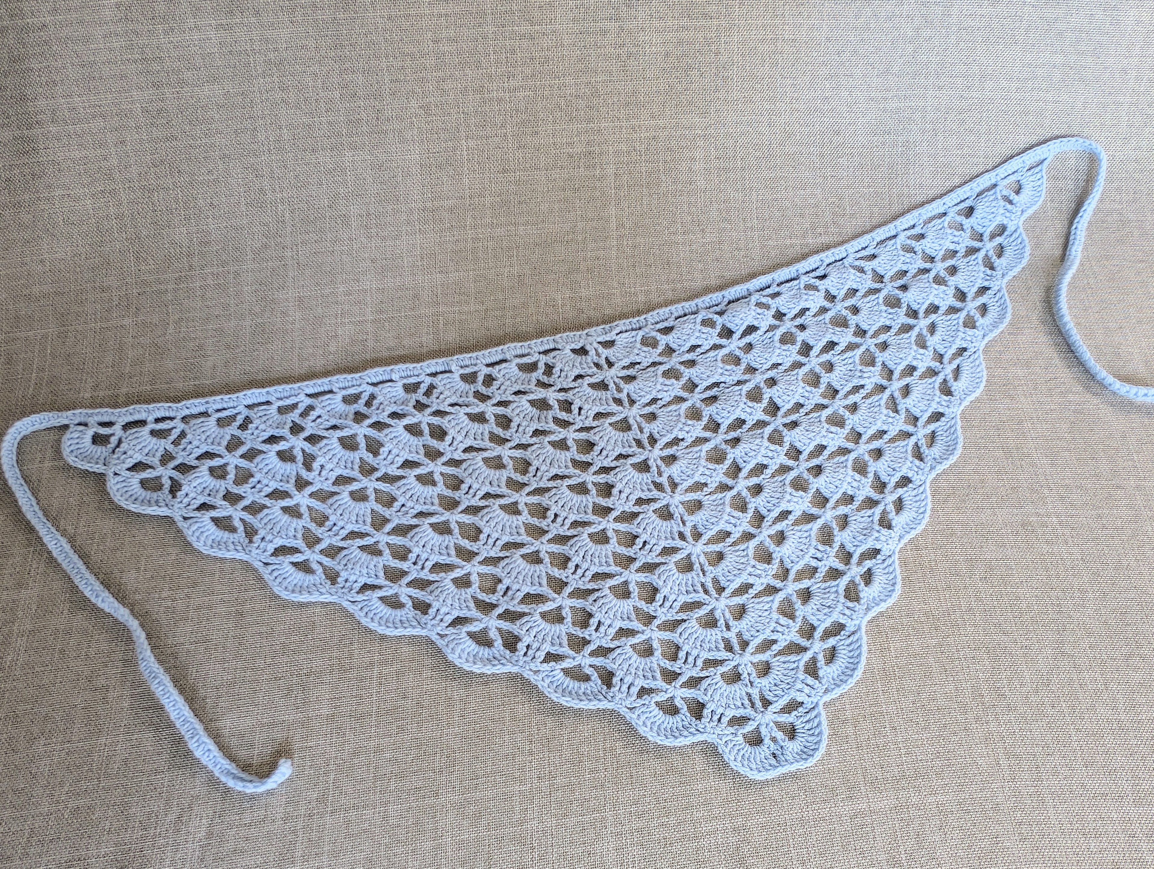 "Whisper" Single Chart 010/25 - Crochet Bandana Pattern (PDF)