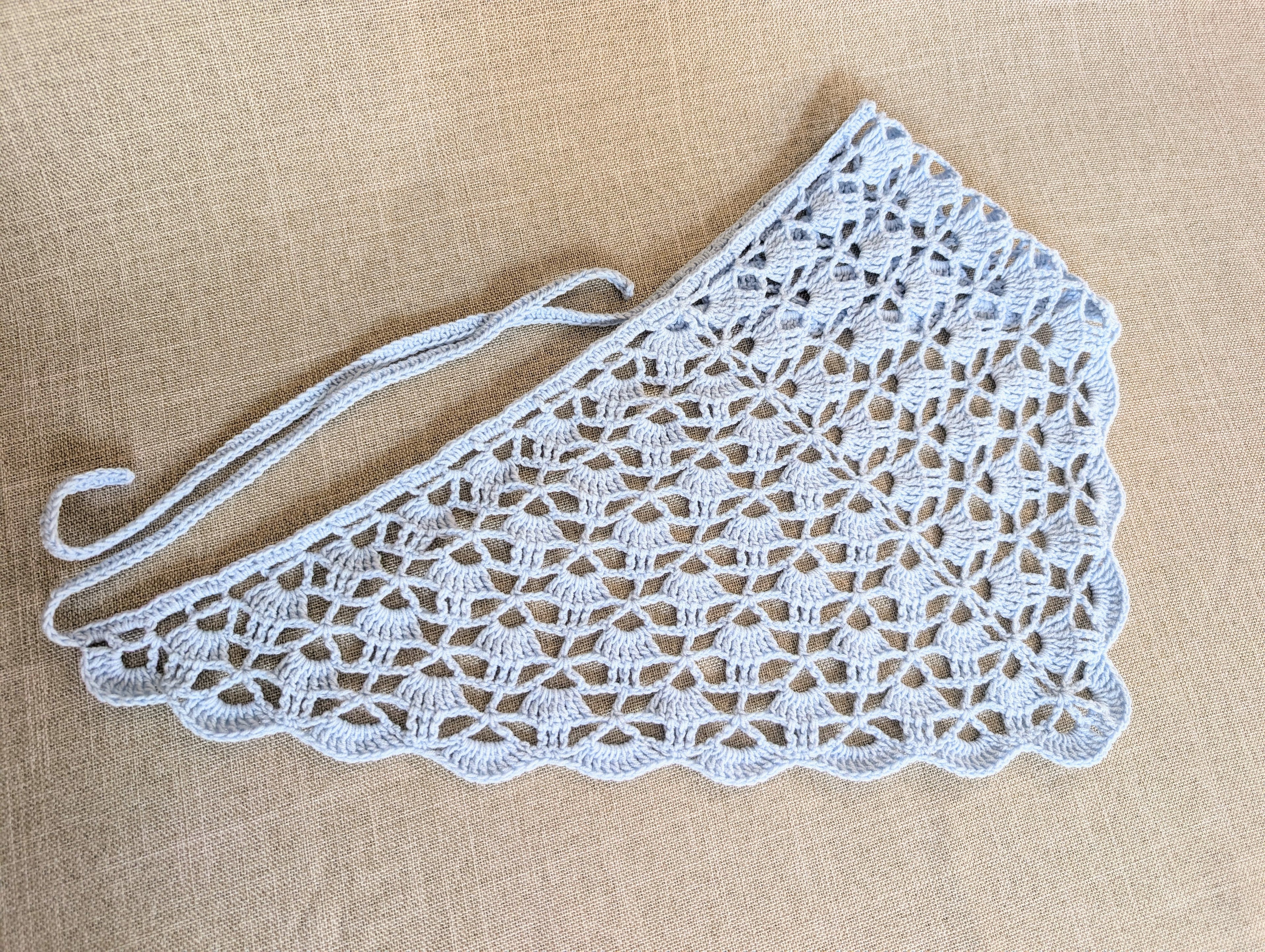 "Whisper" Single Chart 010/25 - Crochet Bandana Pattern (PDF)
