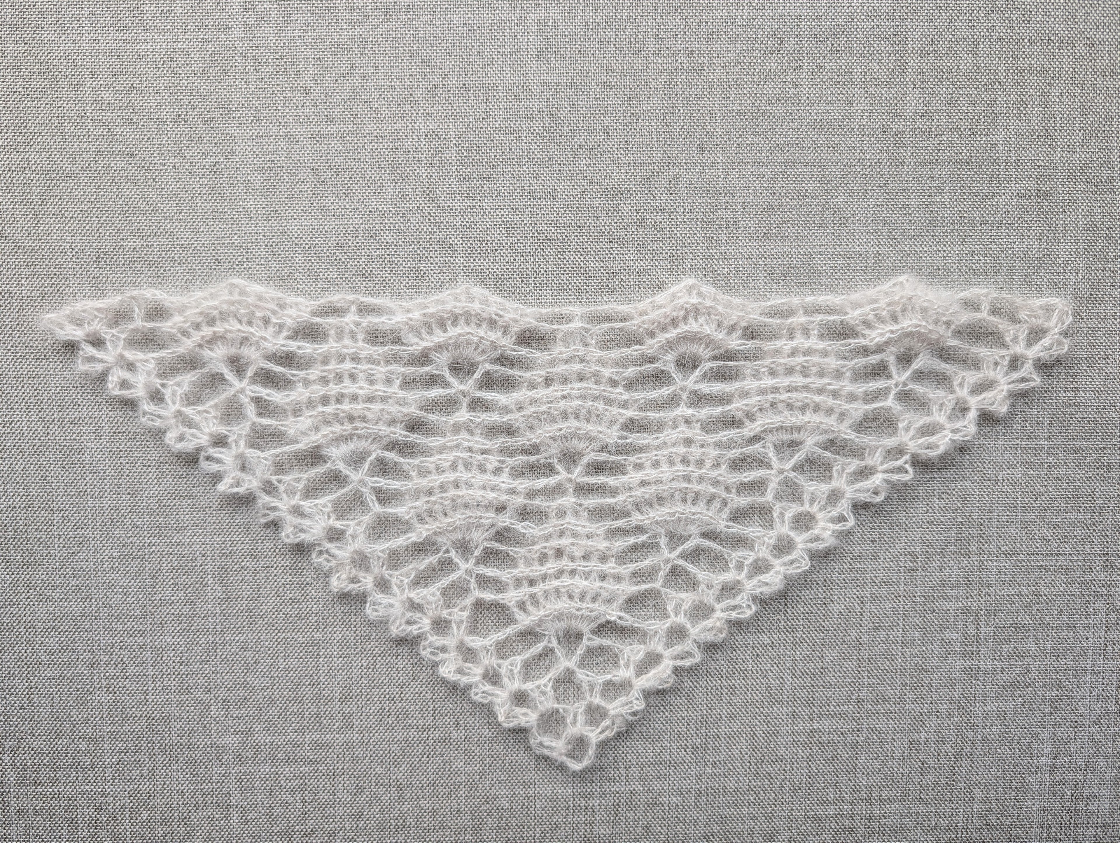 Triangle Crochet Bandana/Shawl Chart PDF #67