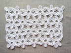 Close-up of Chart 100 seamless motif texture showing continuous join-as-you-go crochet technique.