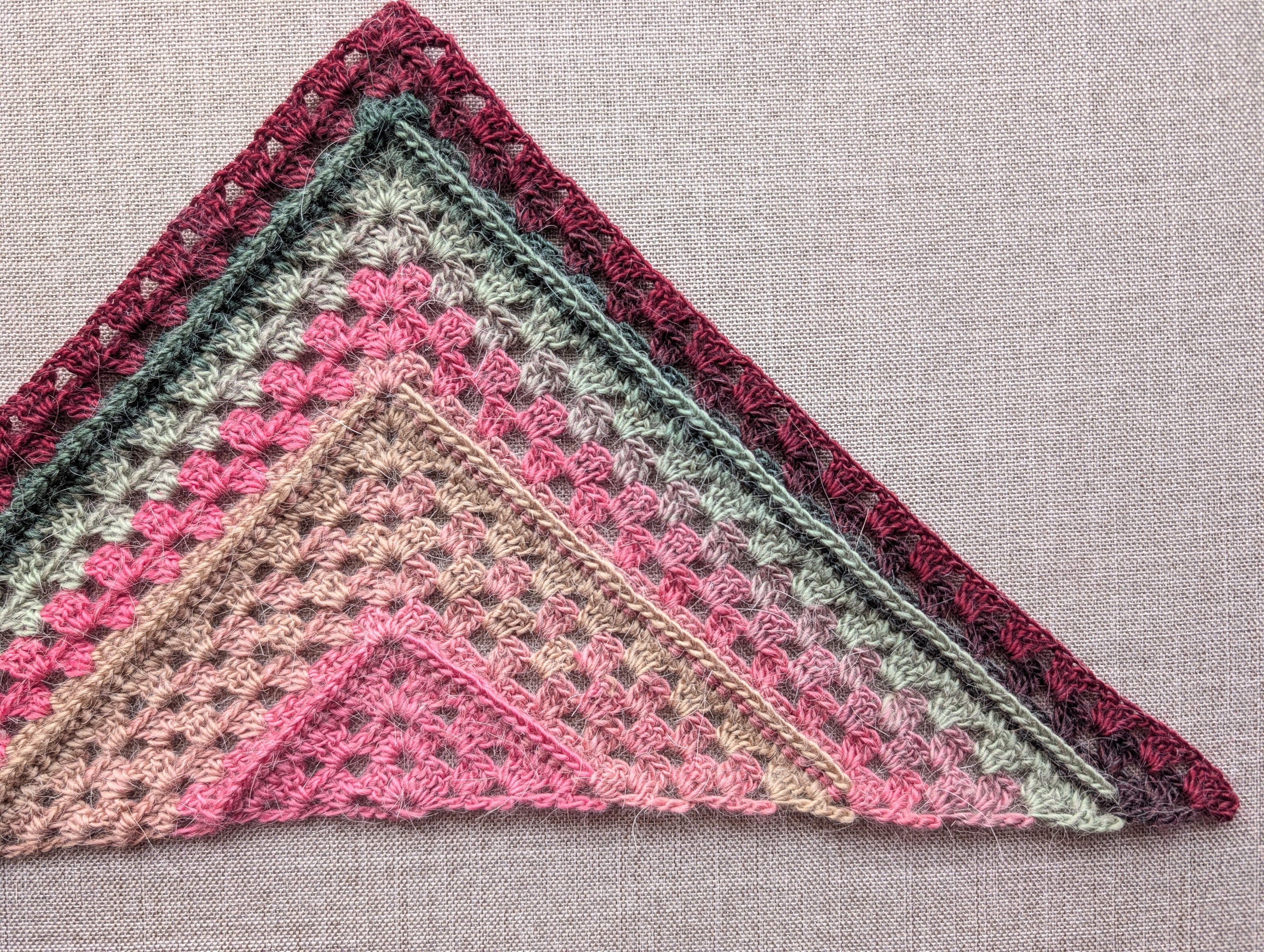 Side-by-side view of two pattern variations included in Chart 113 crochet digital download.